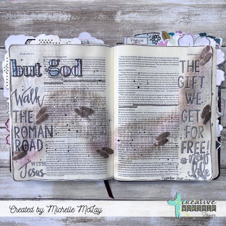 Walk with Jesus Stamp Set