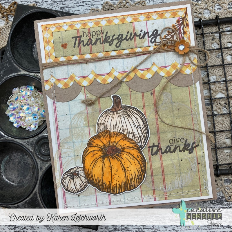 Thanksgiving Pumpkins Stamp Set