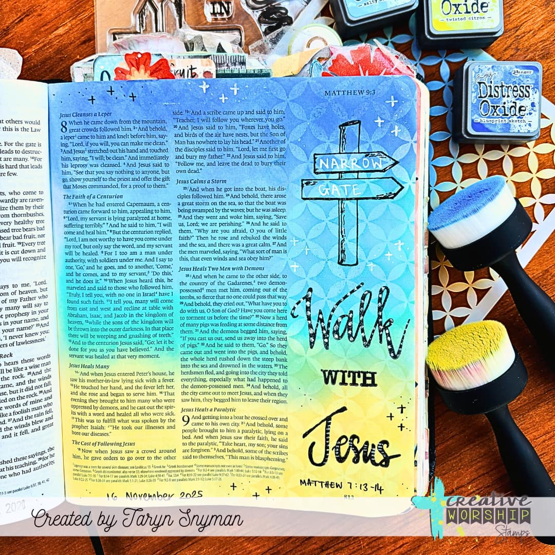 Walk with Jesus Stamp Set