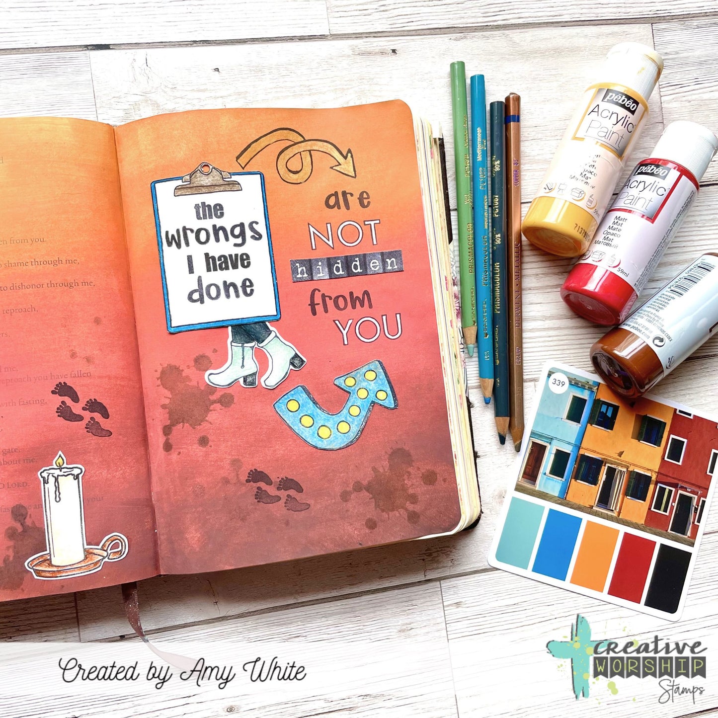 Walk with Jesus Stamp Set