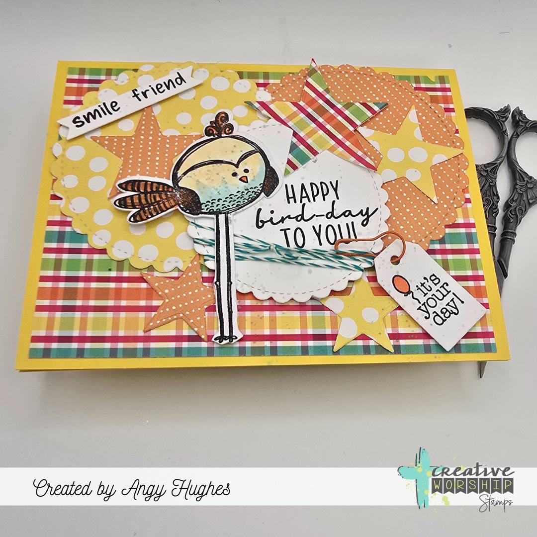 Cheery Birds & Buds Clear Stamp Set