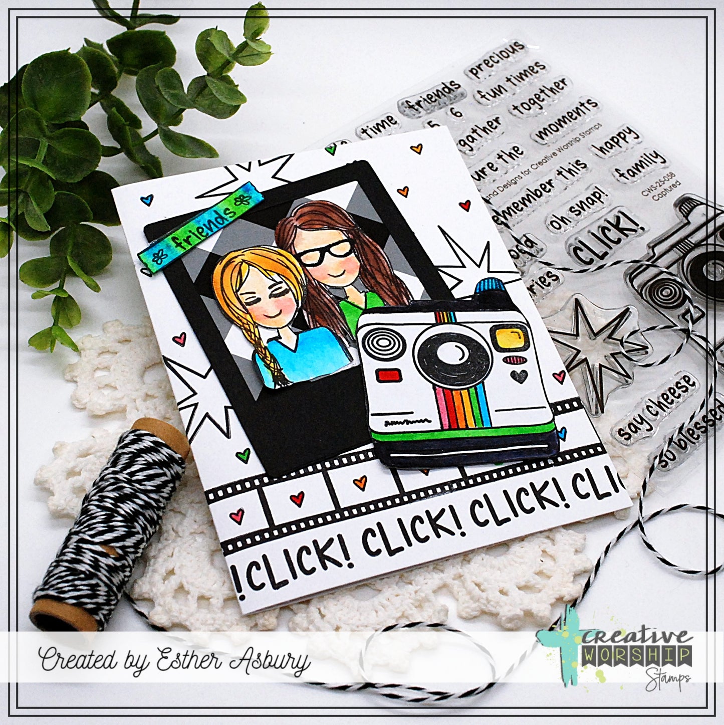 Captured Clear Stamp Set