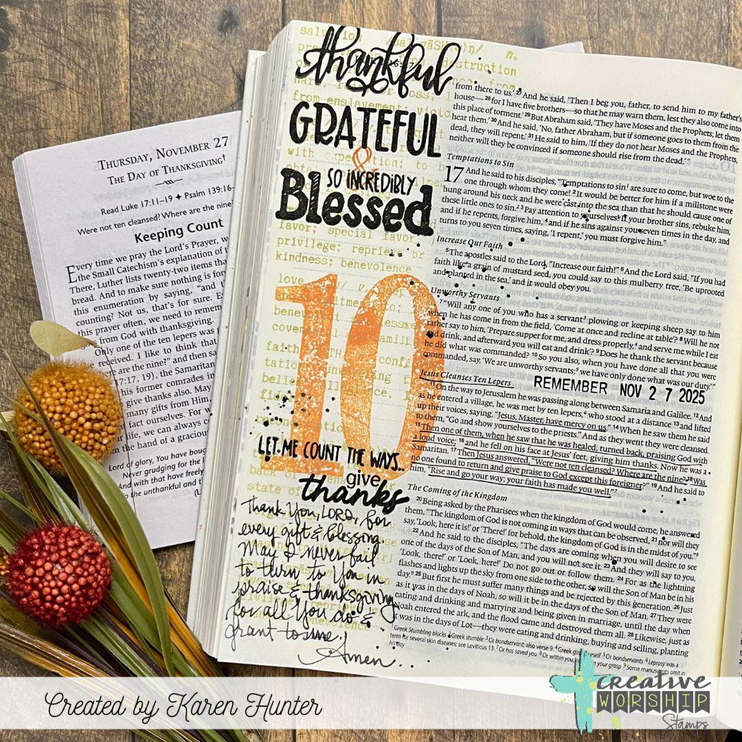 Faith Definitions 1 Clear Stamp Set