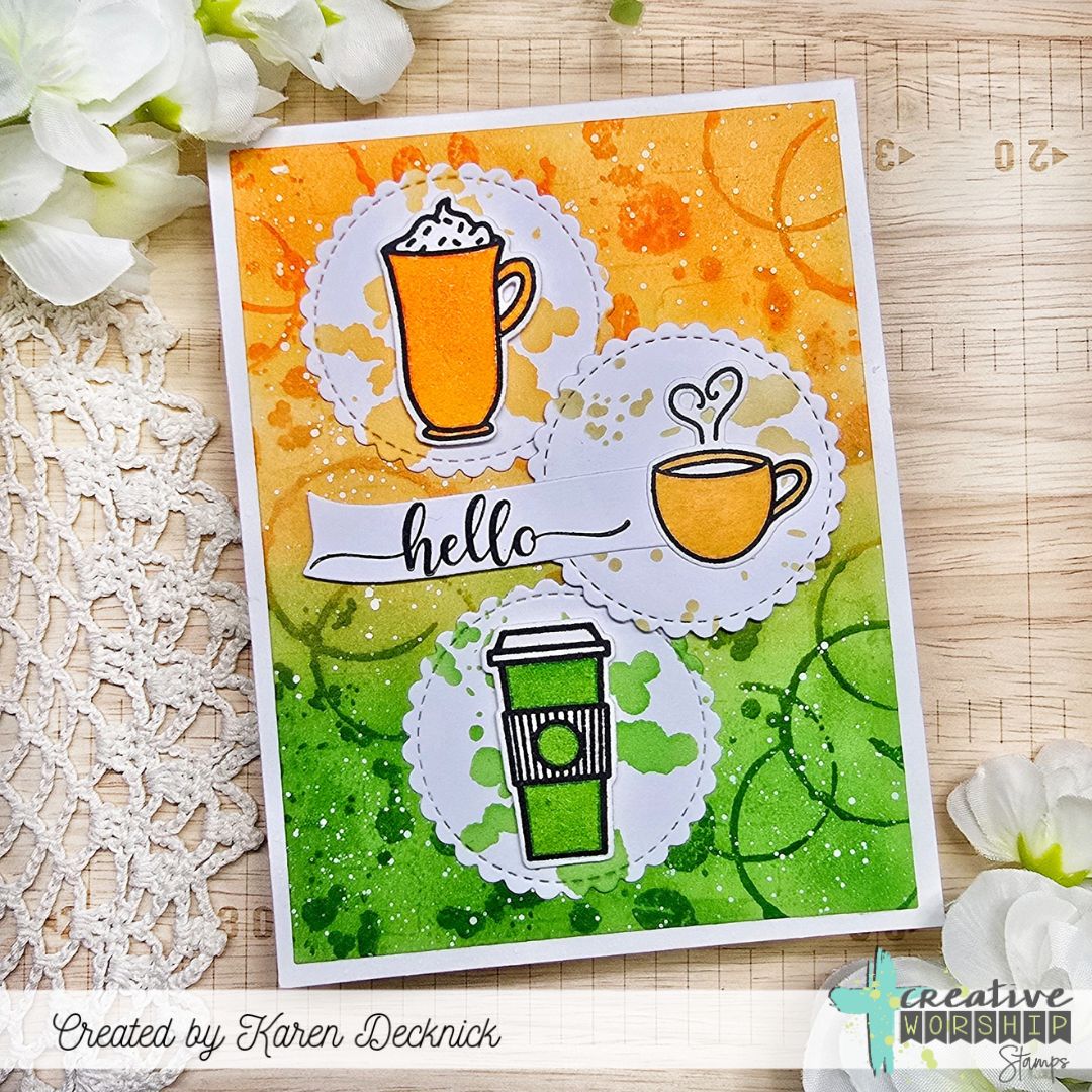 Coffee Talk Clear Stamp Set