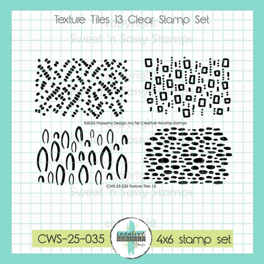 Texture Tiles 13 Clear Stamp