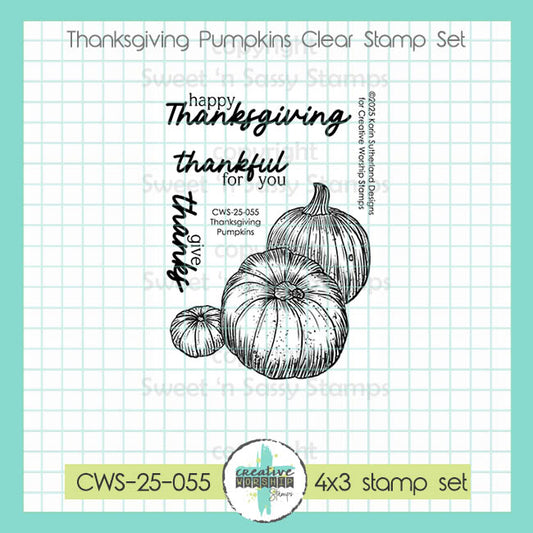 Thanksgiving Pumpkins Stamp Set