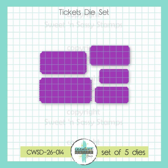 Tickets Die Set