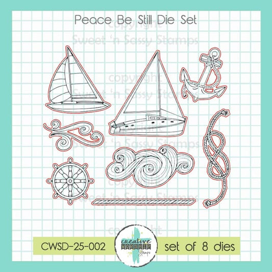 Peace Be Still Die Set