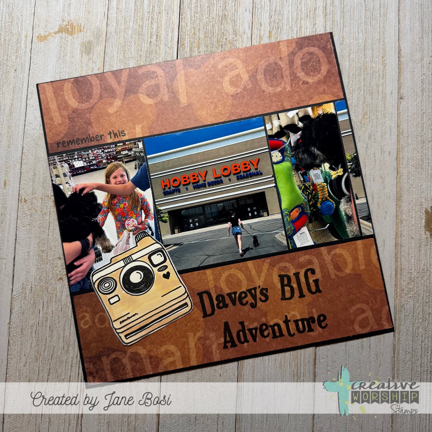 Captured Clear Stamp Set