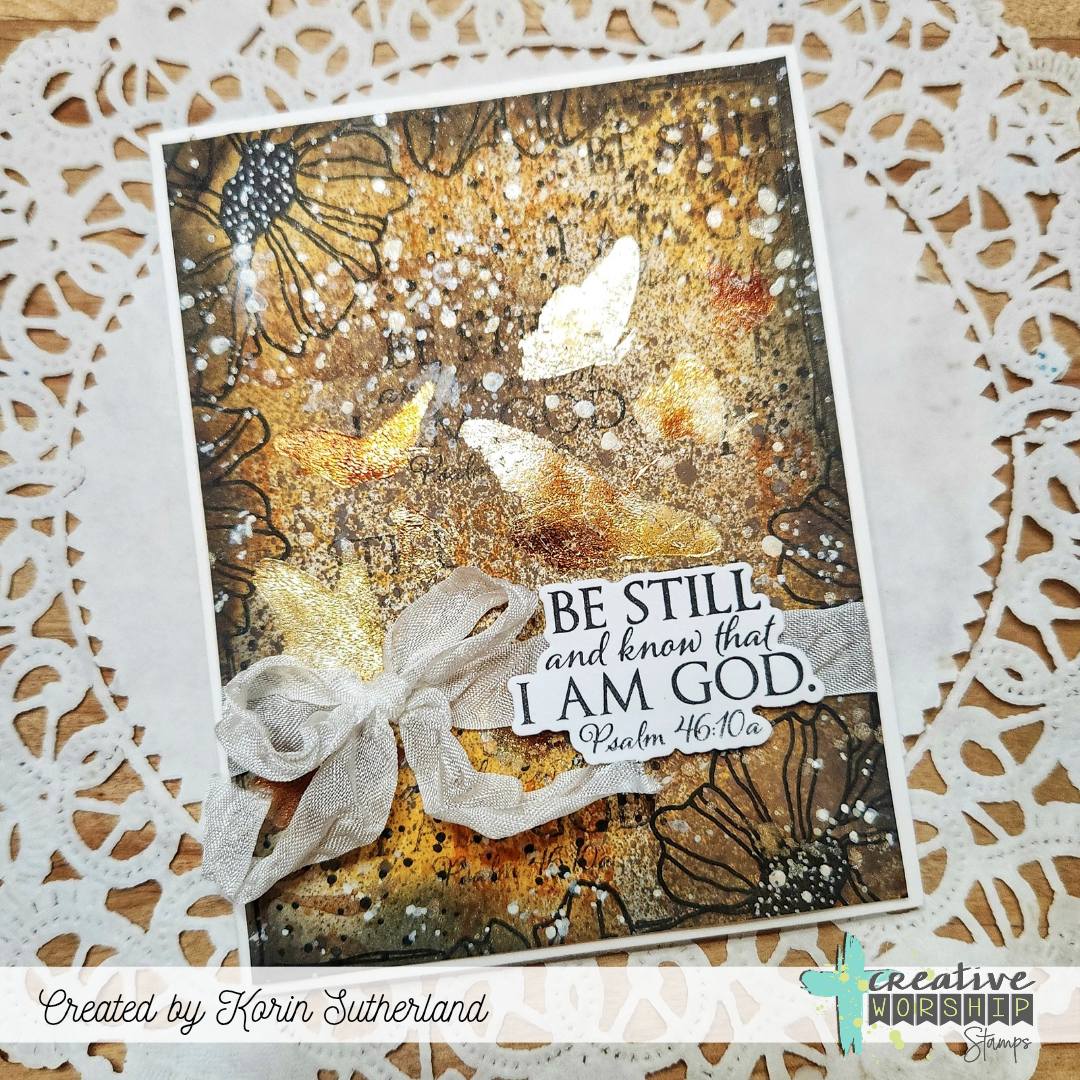 Butterflies in Flight Clear Stamp Set