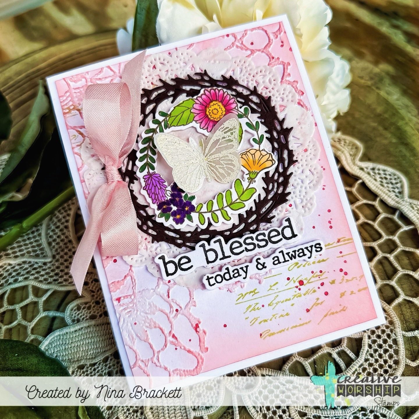 Flower Garden Clear Stamp Set