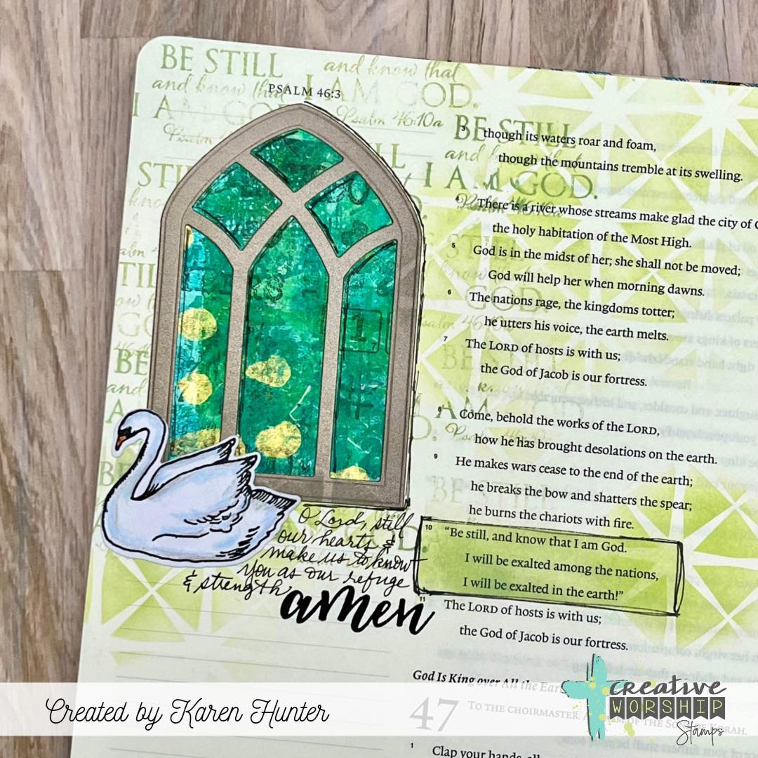 Swans of Peace Die Set