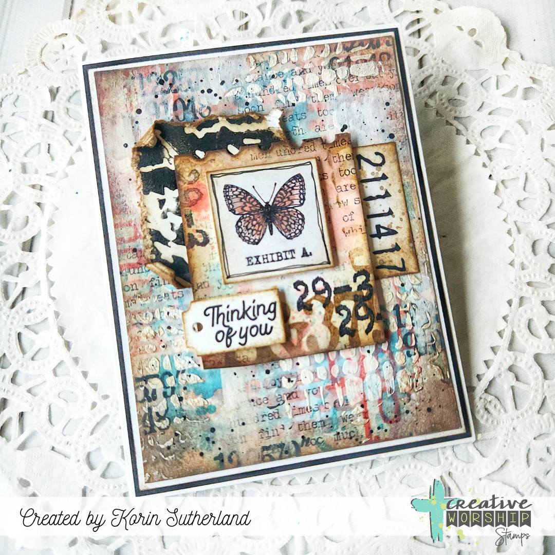 Vintage Nature Elements Clear Stamp Set