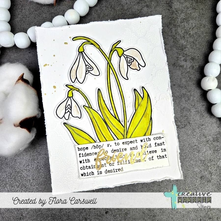 Snowdrops Stamp & Die Bundle