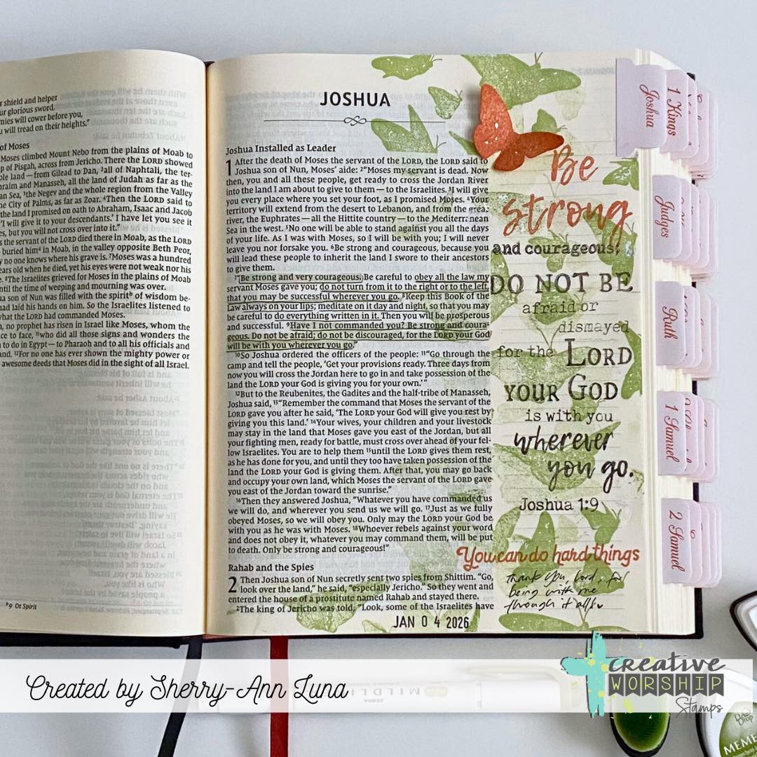 Butterflies in Flight Clear Stamp Set