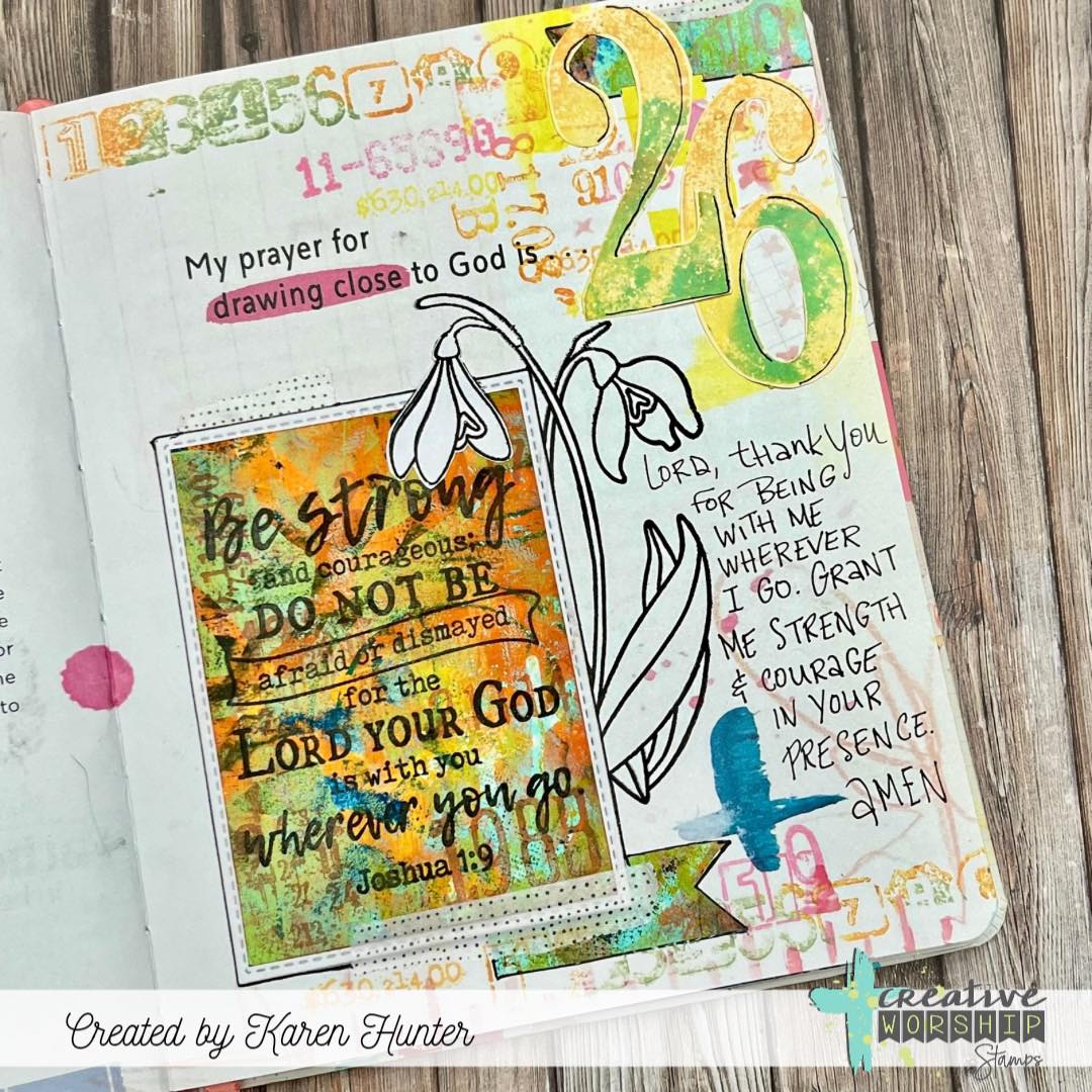 Snowdrops Clear Stamp Set