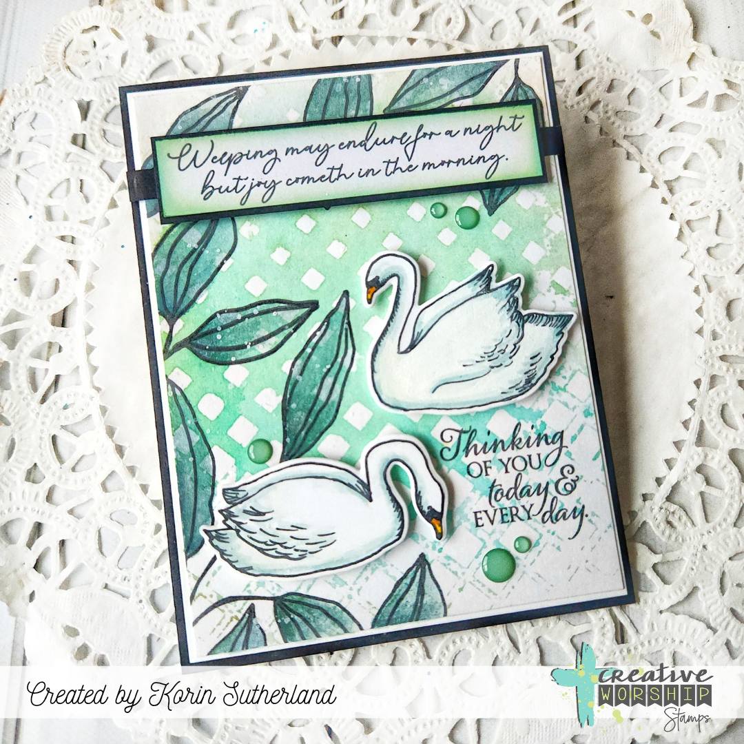 Swans of Peace Die Set