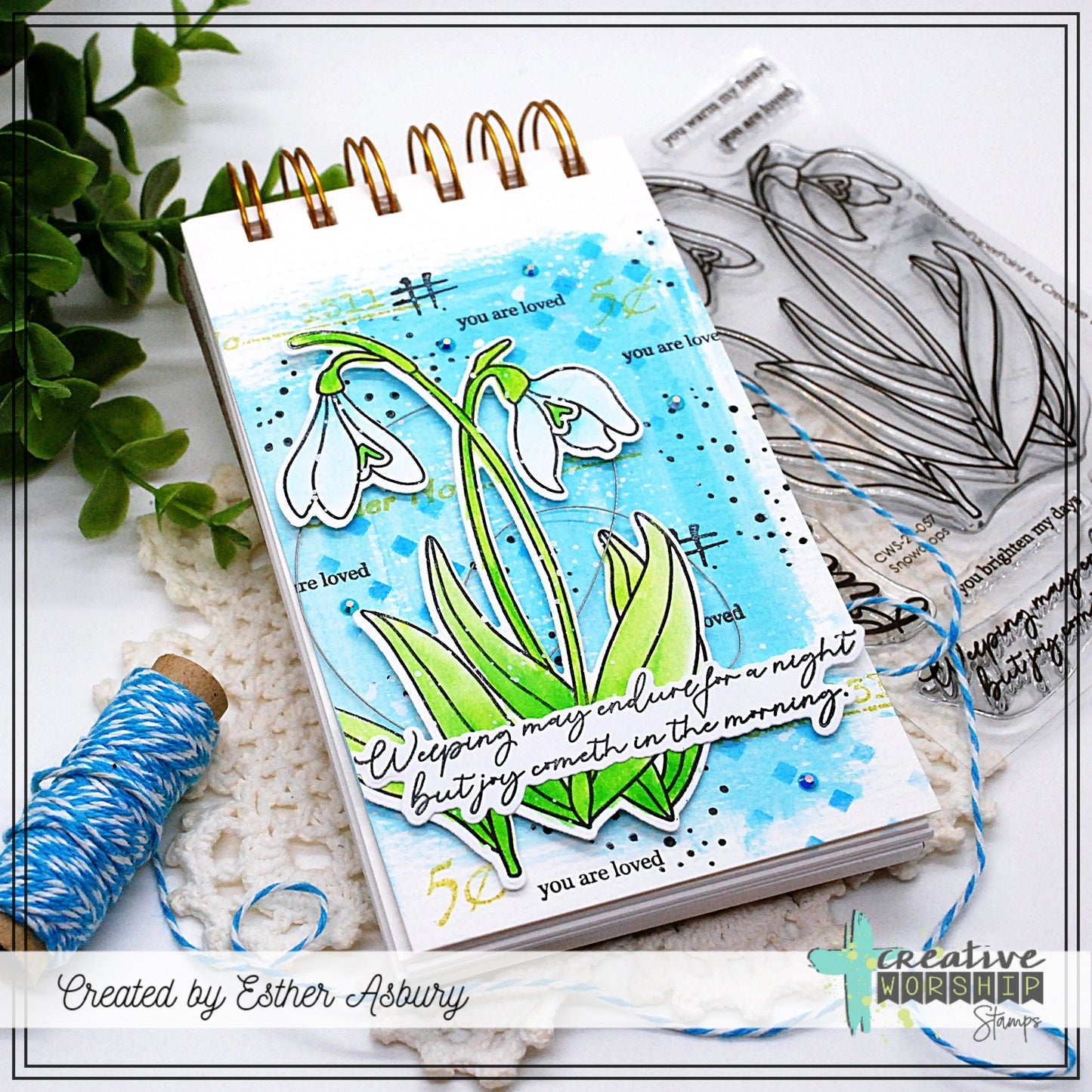 Snowdrops Stamp & Die Bundle