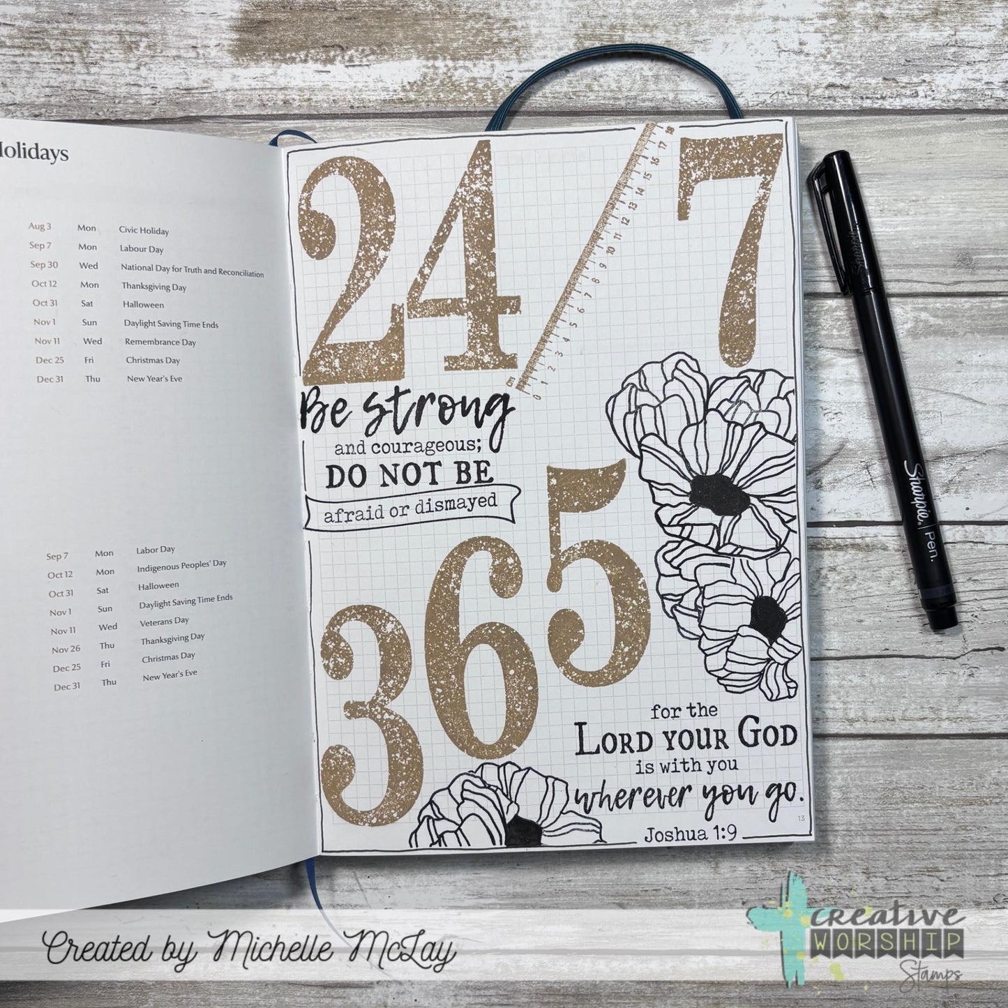 Victory Blooms Clear Stamp Set