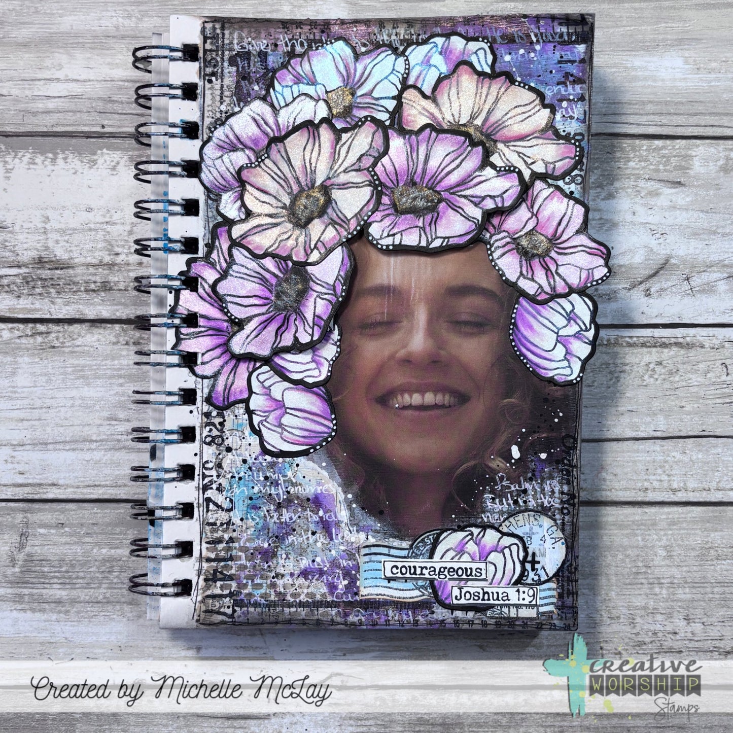 Victory Blooms Clear Stamp Set