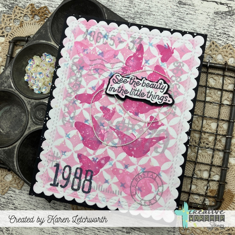 Circle Pattern Stencil