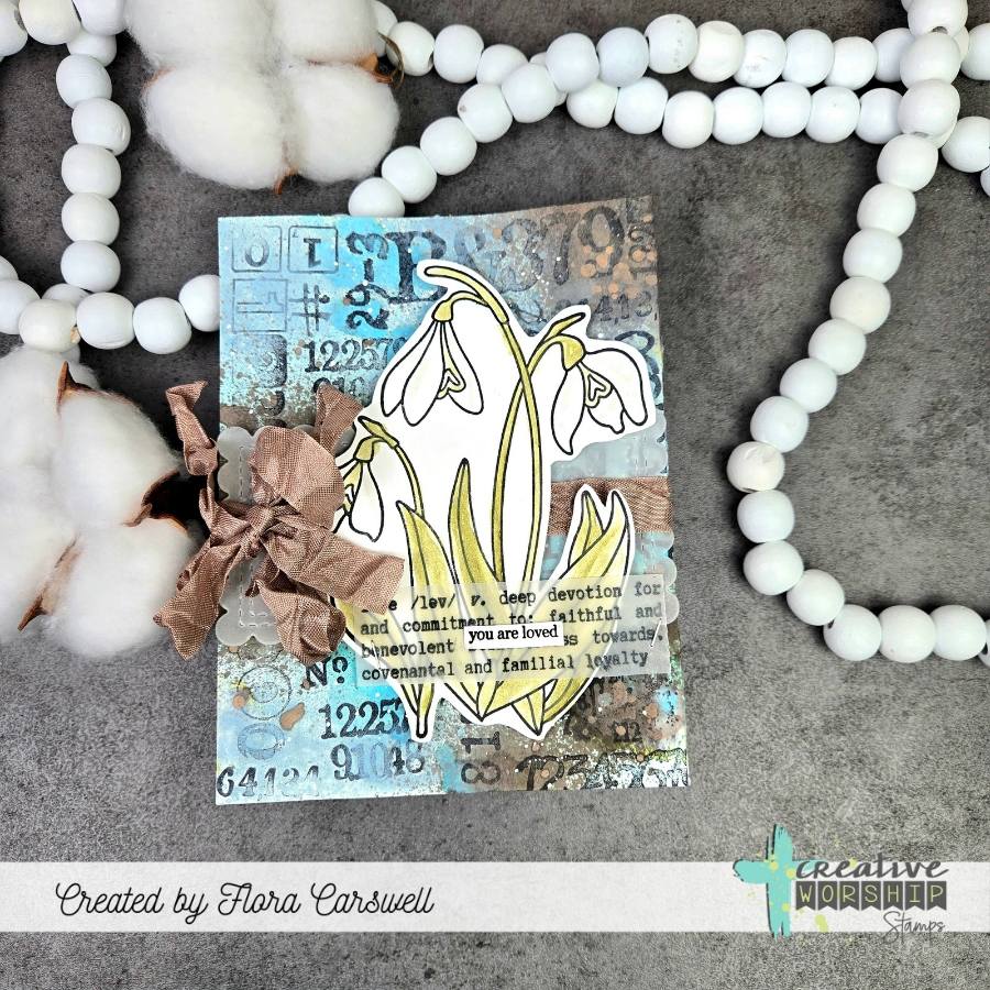 Snowdrops Clear Stamp Set