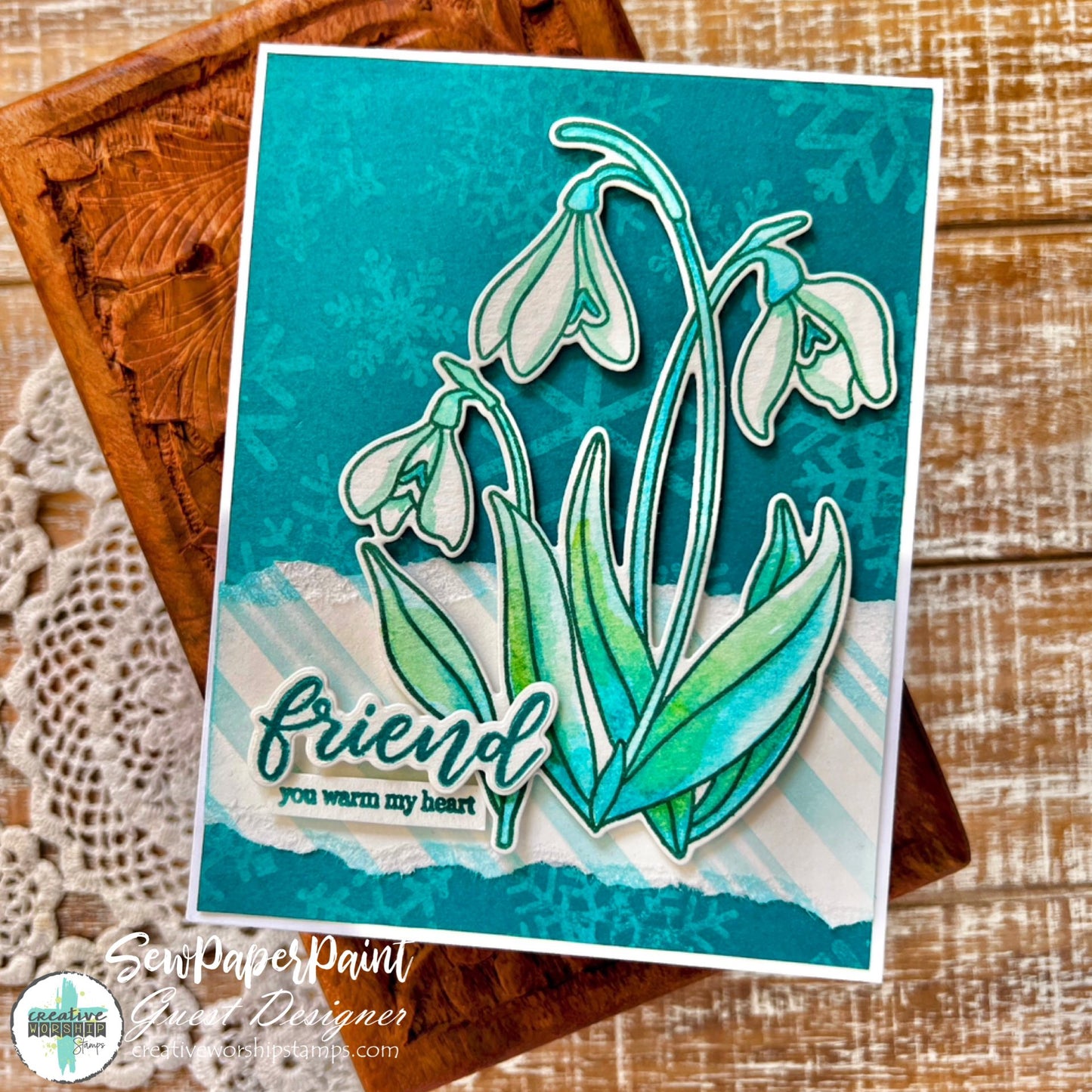 Snowdrops Clear Stamp Set