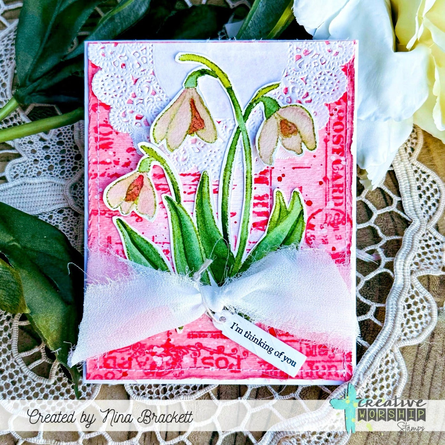 Snowdrops Clear Stamp Set