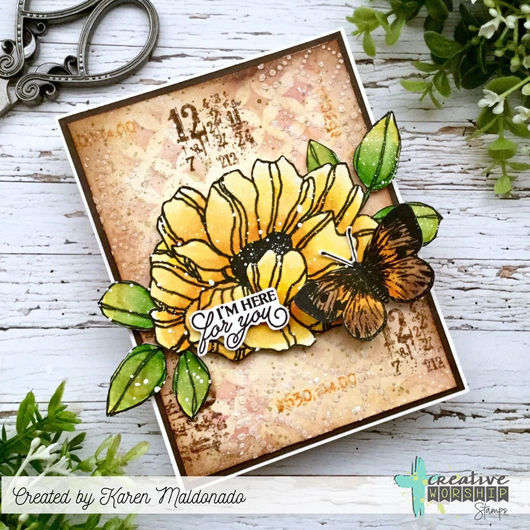 Delightfully Delicate  Stencil