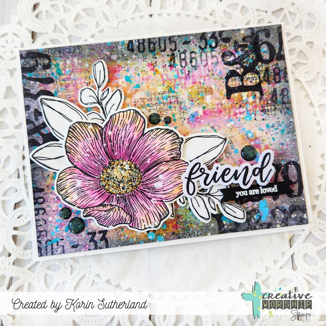 Vintage Floral Collection Stamp & Die Bundle