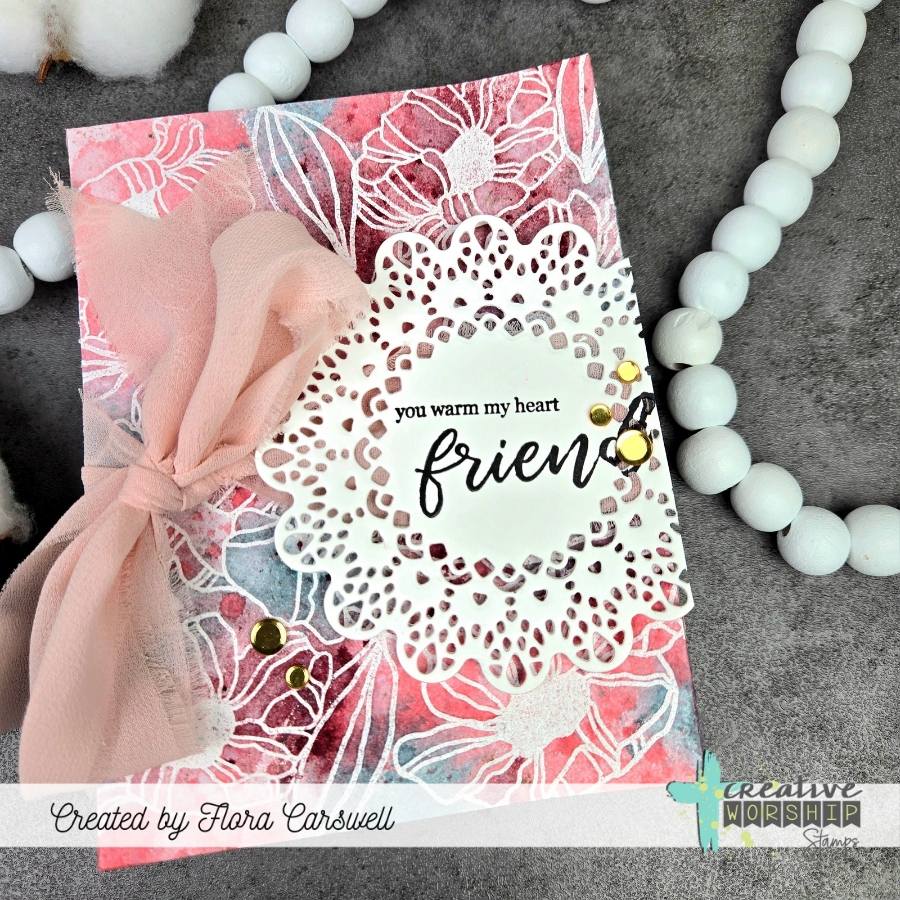 Victory Blooms Clear Stamp Set