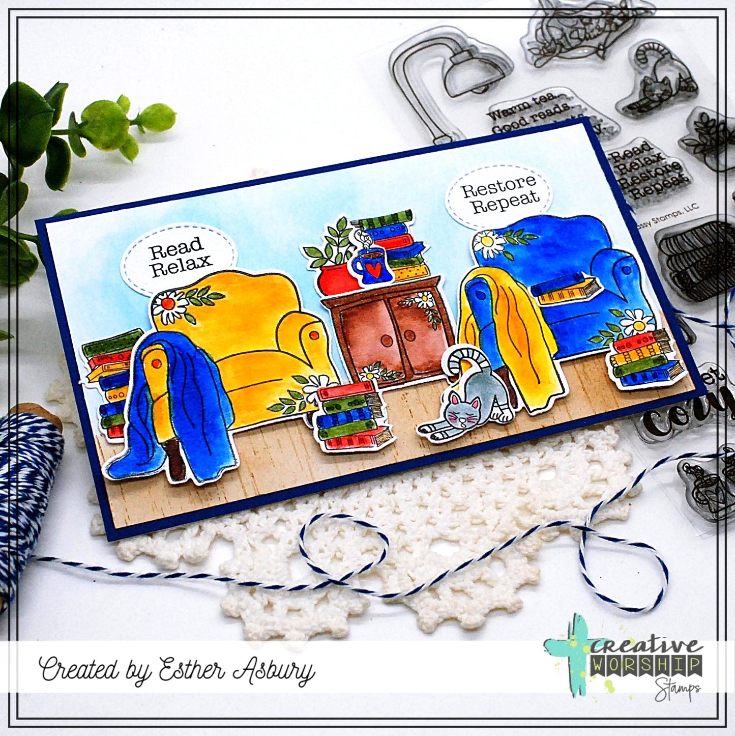 Let's Get Cozy Die Set