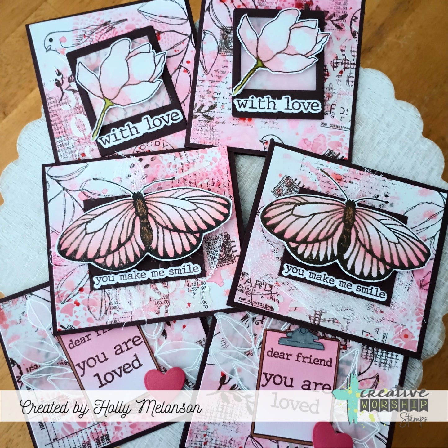 Texture Tiles 1 Clear Stamp Set