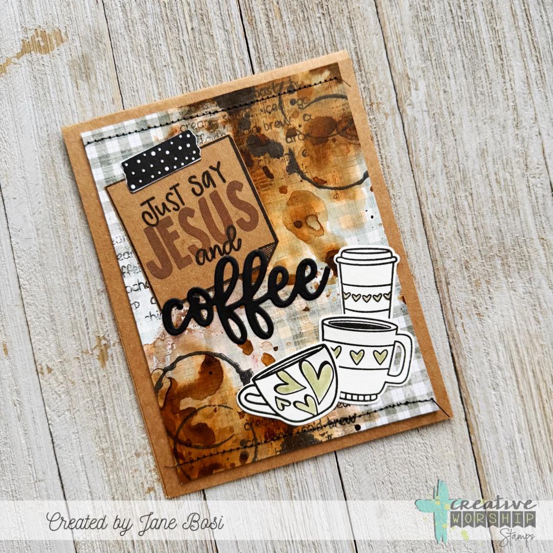 Latte Love Clear Stamp Set