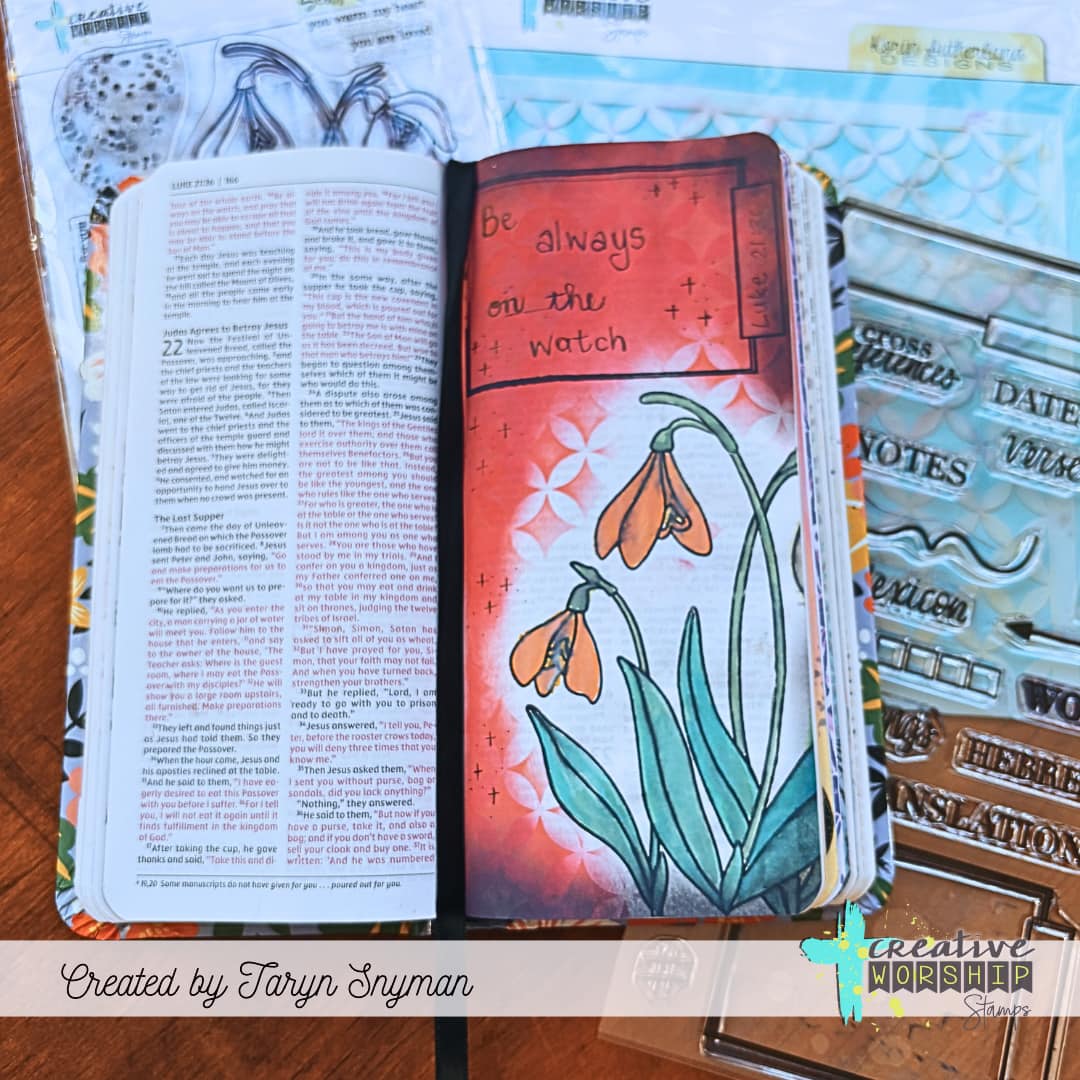 Snowdrops Clear Stamp Set