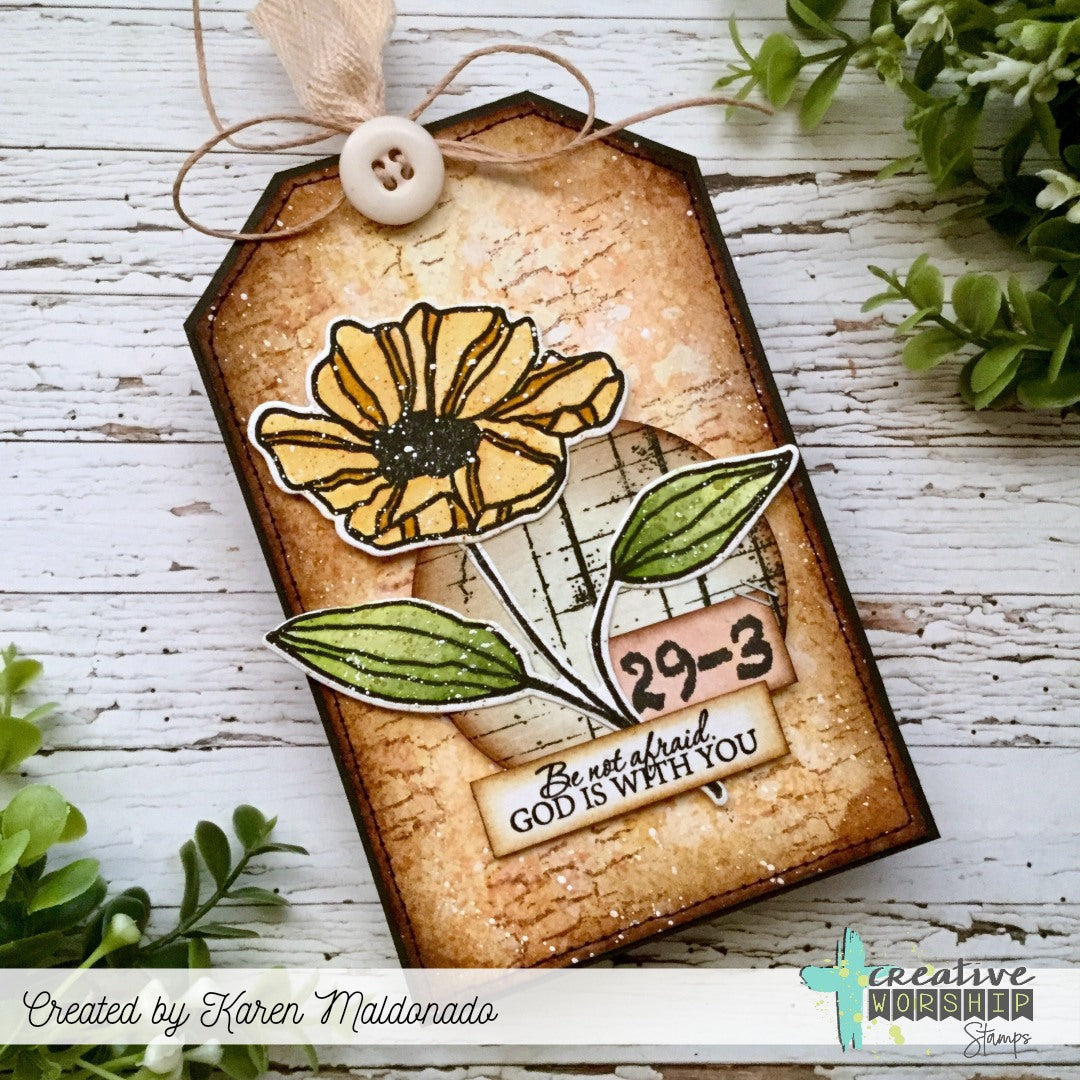 Victory Blooms Clear Stamp Set