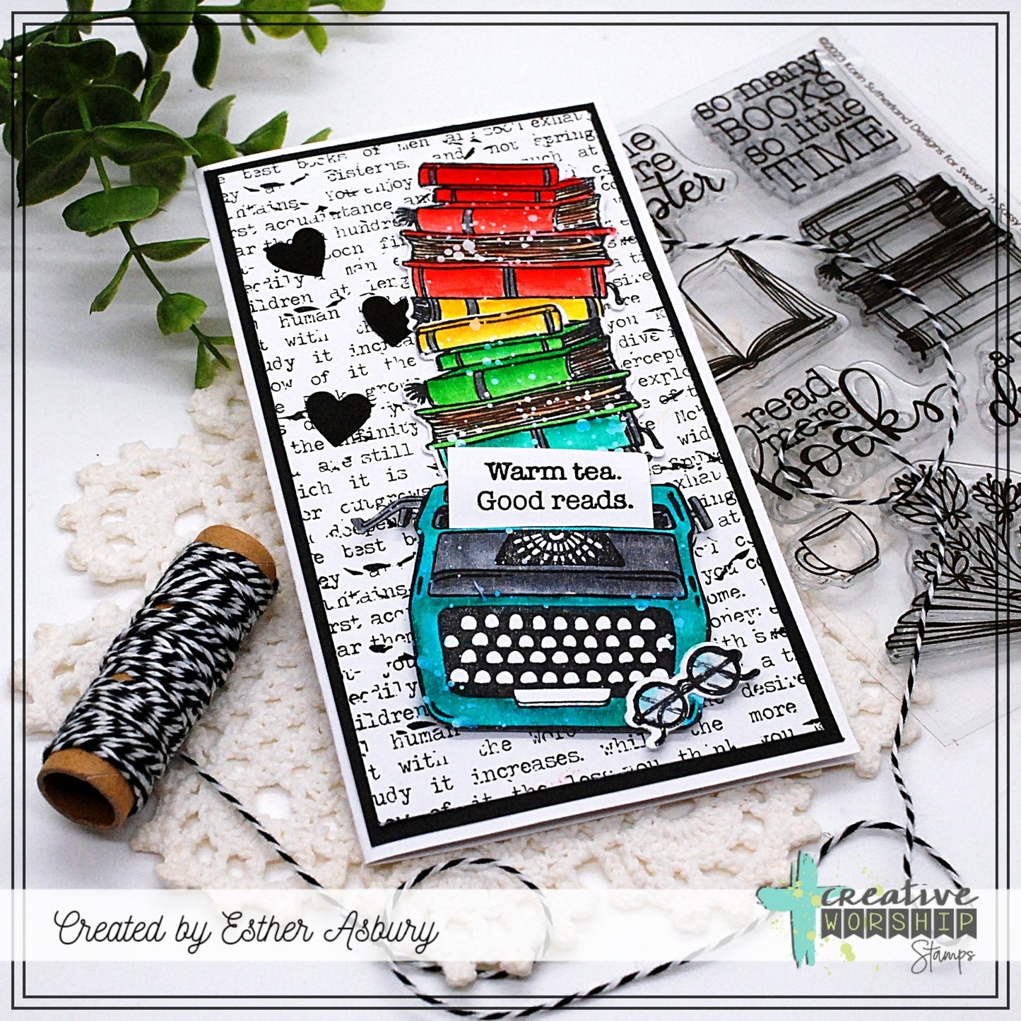 Vintage Love Clear Stamp Set