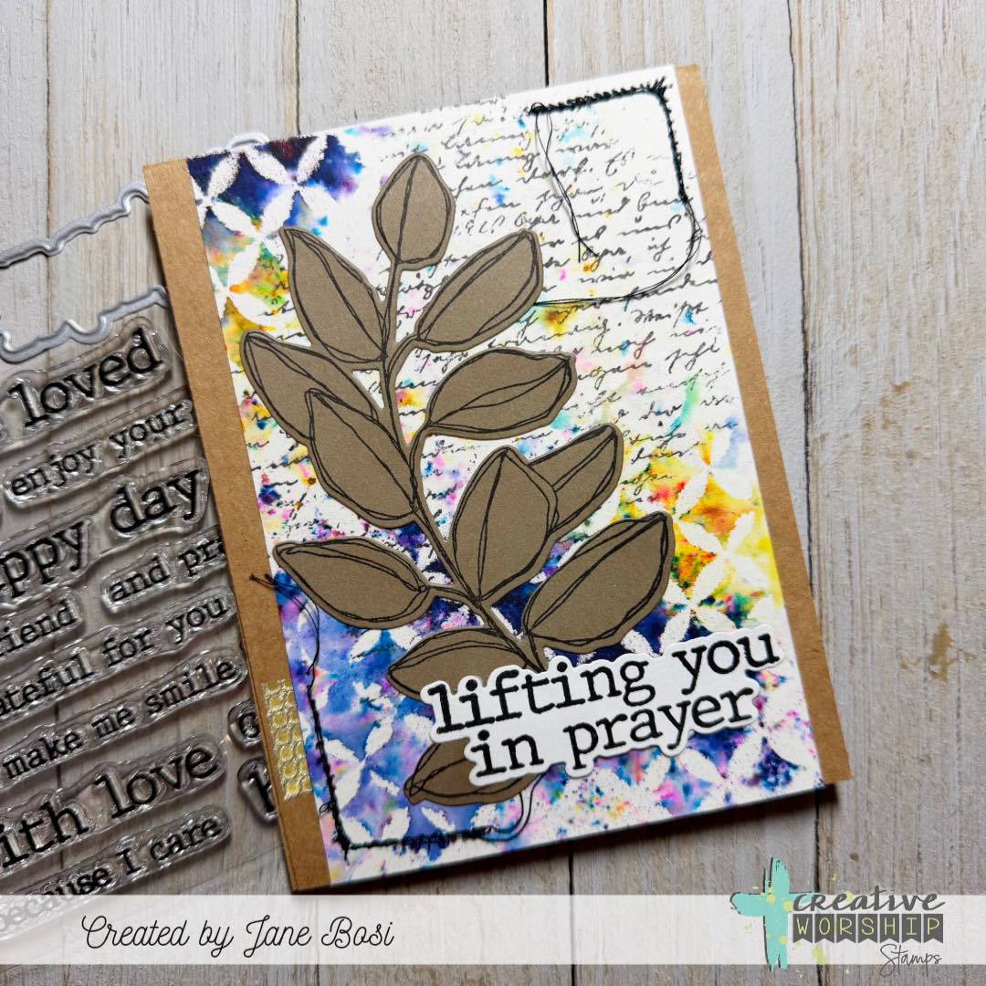 Typed Thoughts Clear Stamp Set