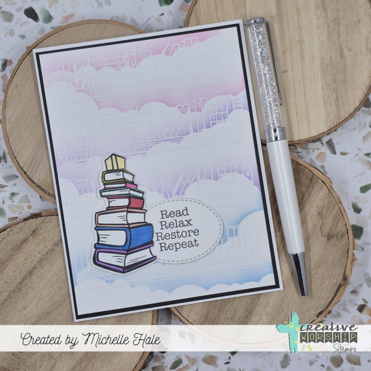 Library Treasures Clear Stamp Set