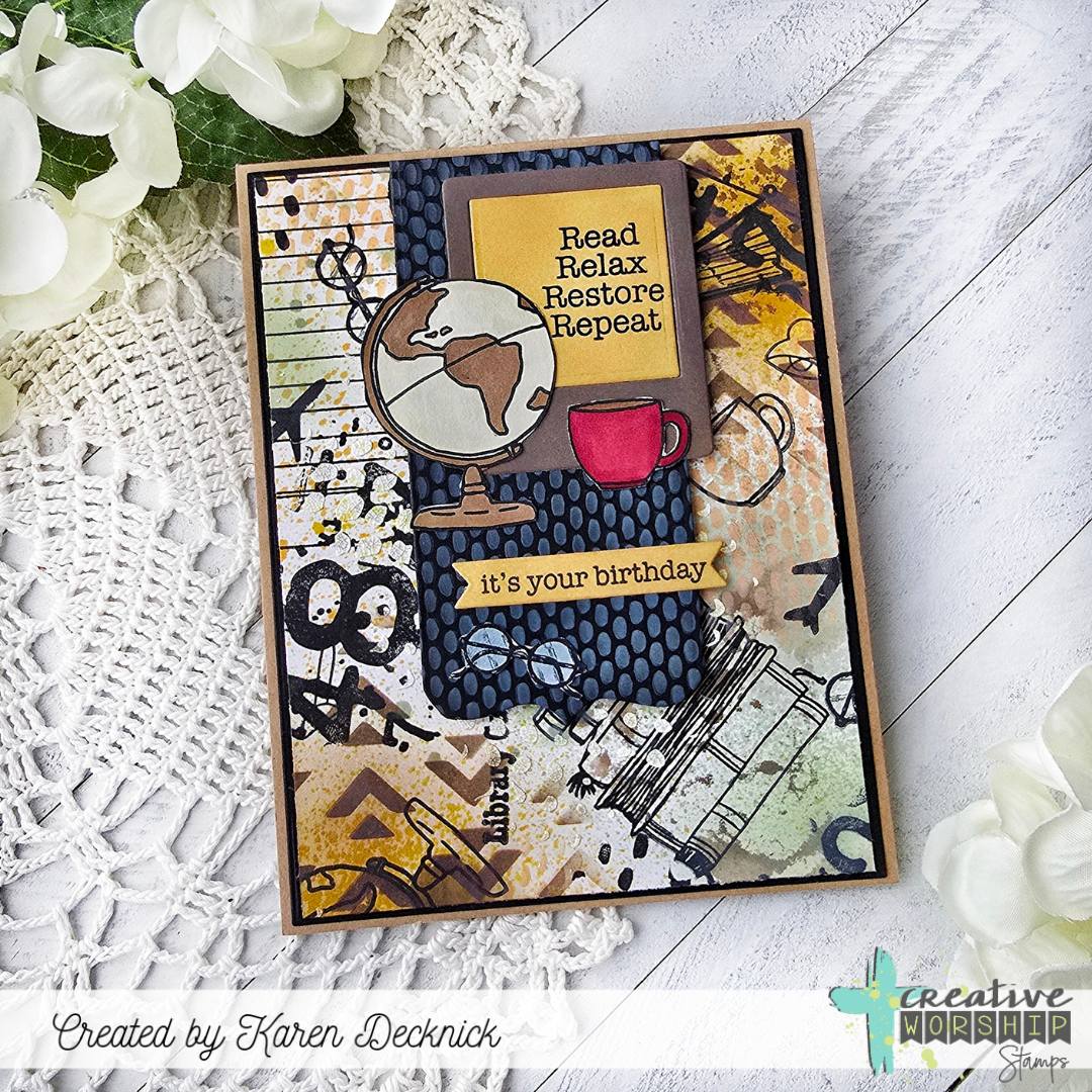 Bookmark Bits & Pieces Clear Stamp Set