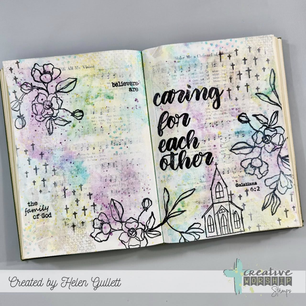 Rebecca Script Alpha Clear Stamp Set
