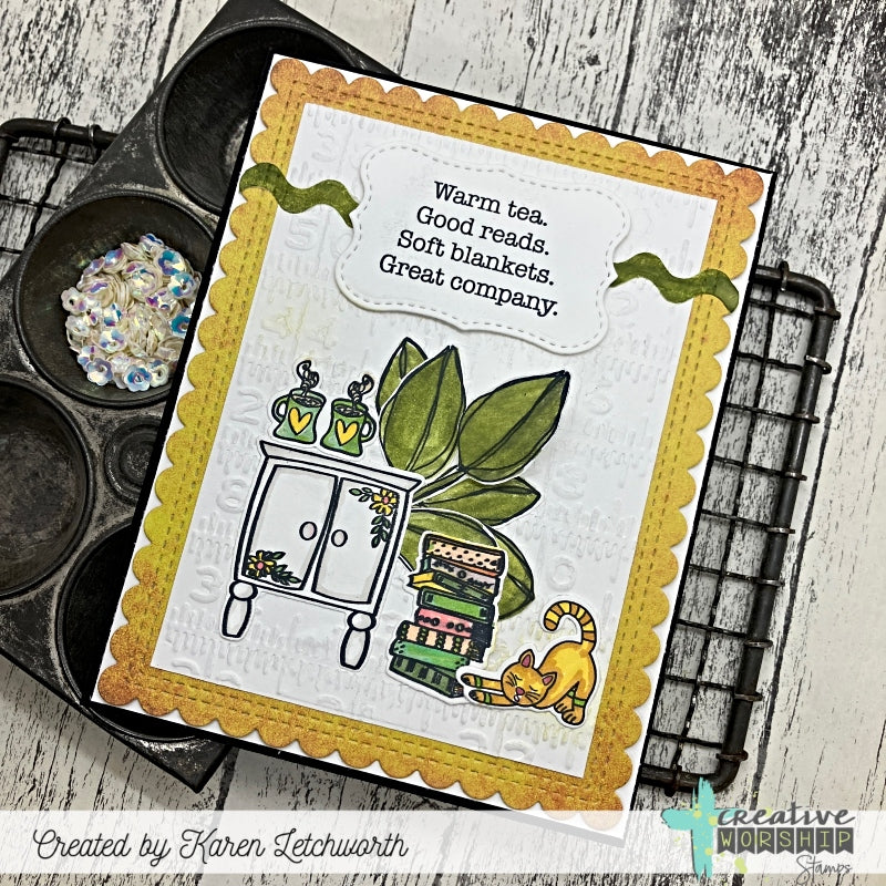 Let's Get Cozy Die Set