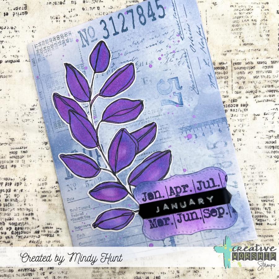 Vintage Snippets Clear Stamp Set