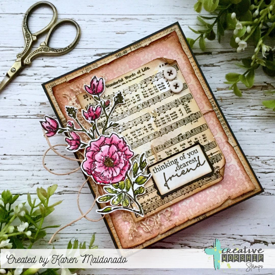 Dearest Friend Clear Stamp Set