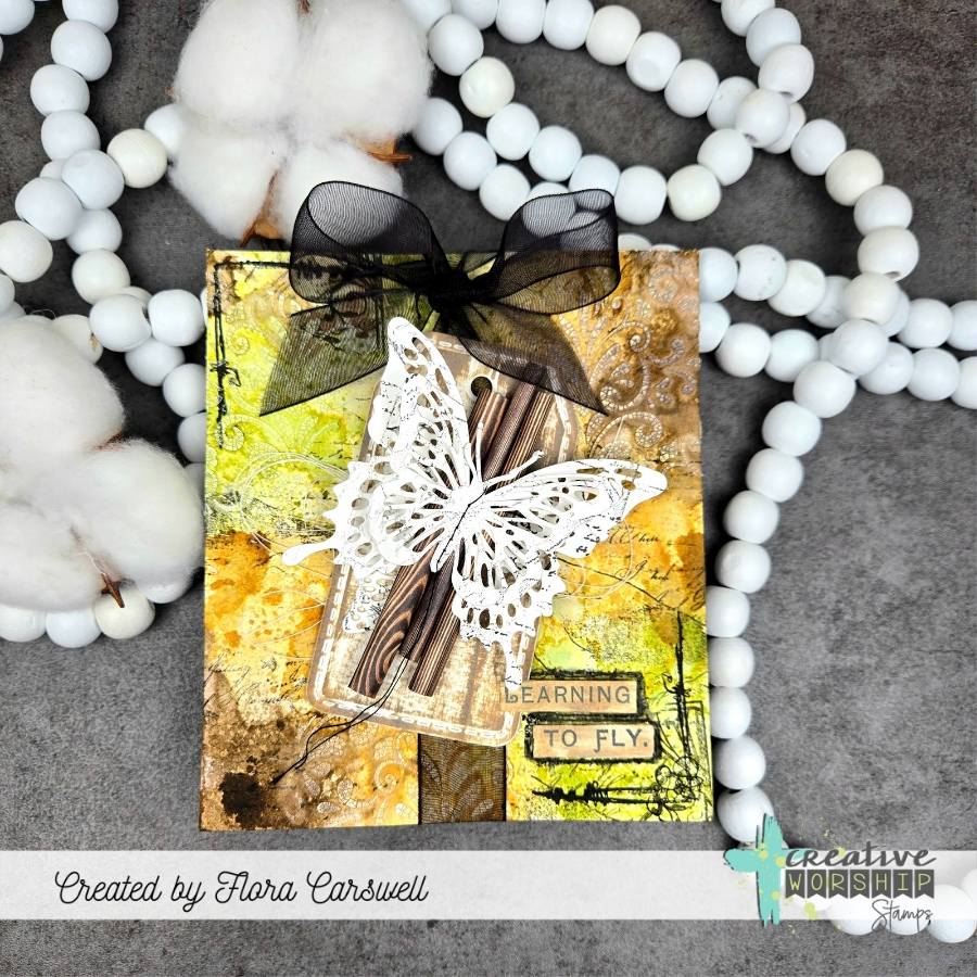 Damask Pattern Stencil