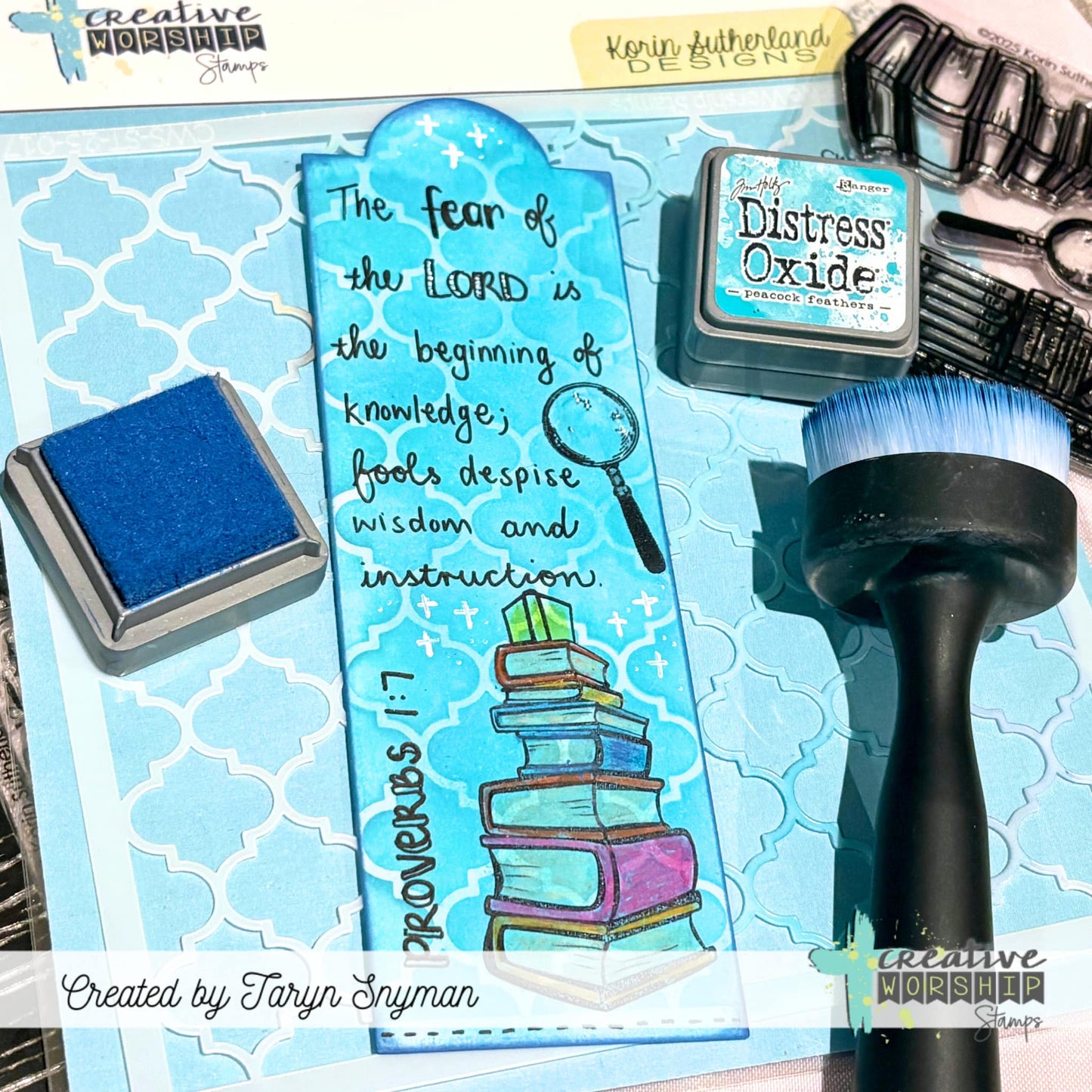 Library Treasures Clear Stamp Set