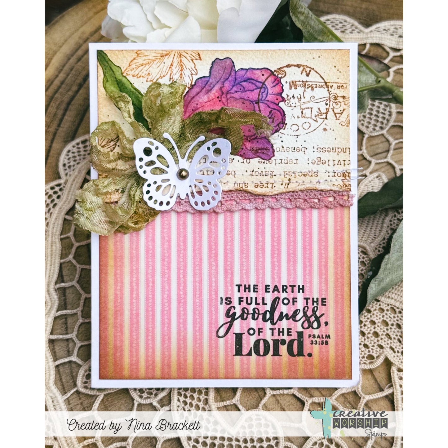 The Goodness of God Clear Stamp Set