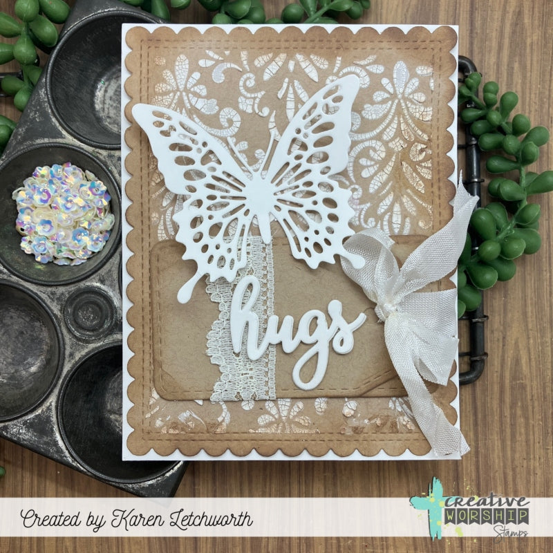 Happy & Hugs Word Die Set