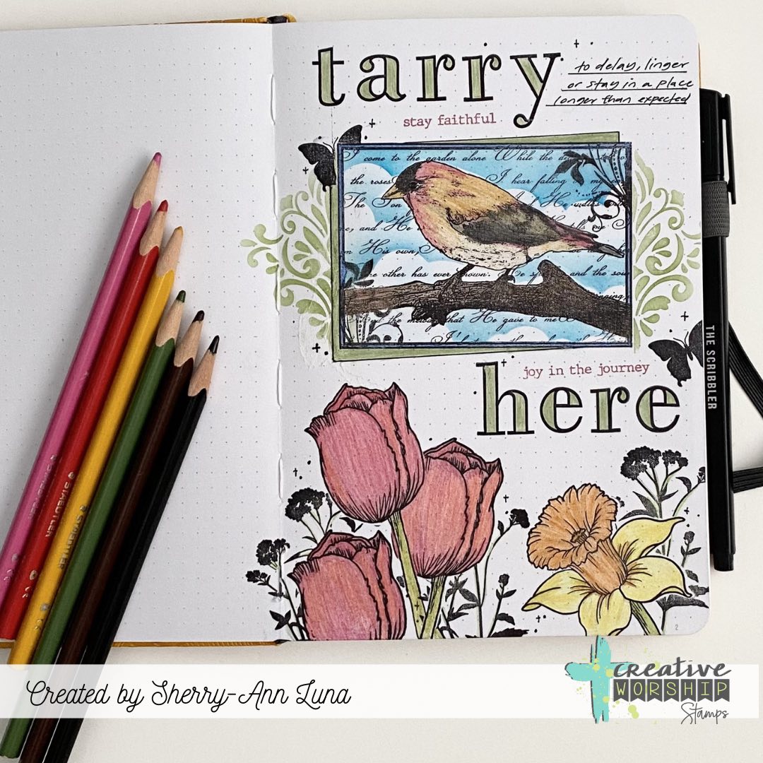 Damask Pattern Stencil