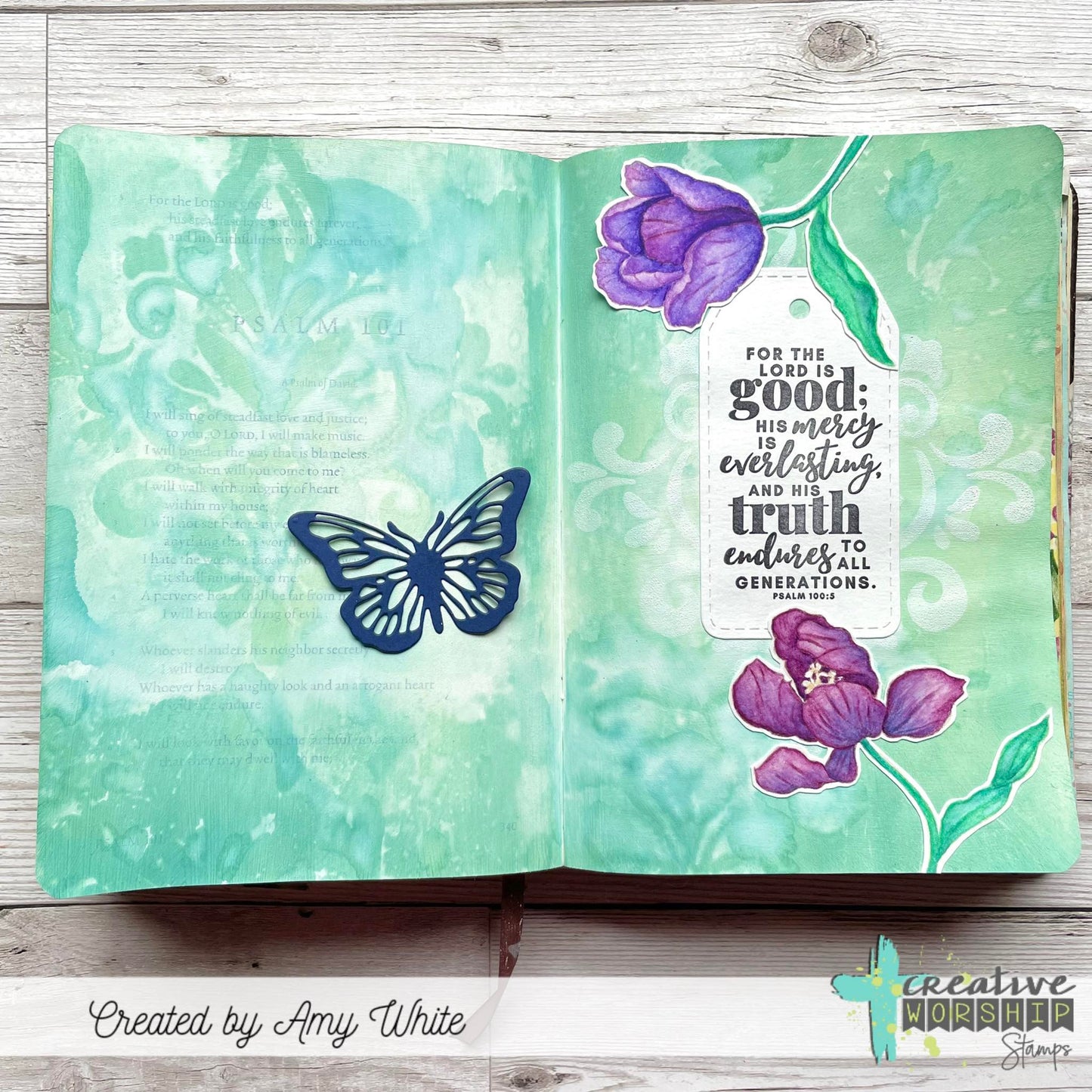 Blooming Tulips Clear Stamp Set